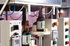地ビール注入